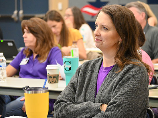  This is a photo from the Therapy Services workshop